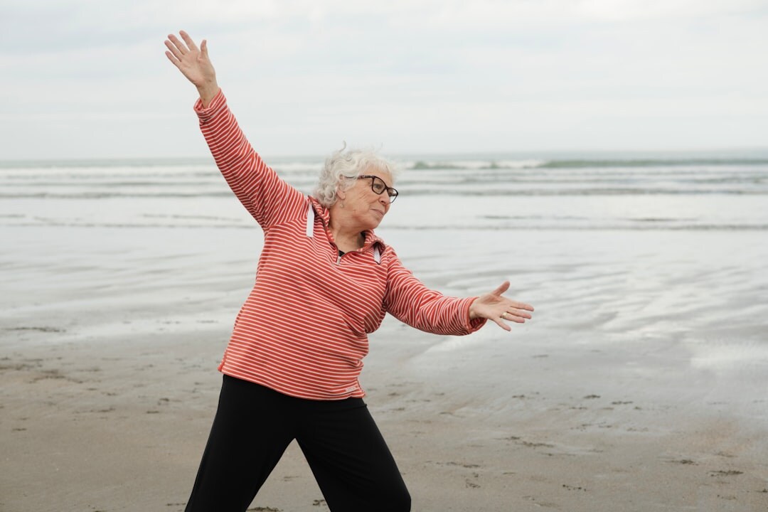 seniors doing gentle exercise