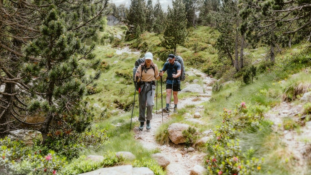 active seniors hiking trail